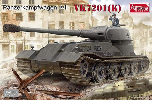 هواية مسلية بمقياس 1/35 Panzerkampfwagen VK7201(K) - مجموعة بناء نماذج بلاستيكية # 35A007 in Kuwait