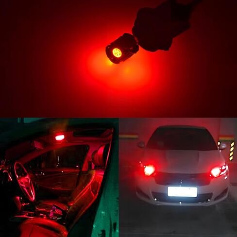 10 قطعة T10 5050 5SMD LED لمبة 6500K مصابيح بديلة بيضاء لأضواء لوحة الترخيص قبة ضوء صندوق القفازات ضوء الباب ضوء الخريطة ضوء المجاملة ضوء القراءة ضوء الجانب ماركر وأضواء السيارة الأخرى in Saudi Arabia