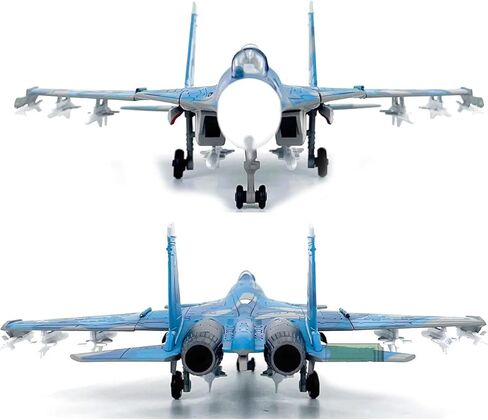 ZEZEFUFU 1:100 Alloy Russian Navy Su-33 Fighter Airplane Model Aviation Science Exhibition Model Accessory in Saudi Arabia