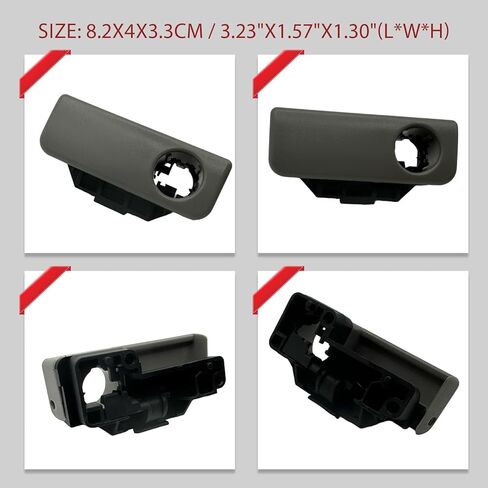 Car Glove Box Latch Handle for Toyota Sienna 2005-2010 Replace 55506-AE010-B0 55506AE010B0 Interior Glove Latch Lid Handle Compartment Lock Assy Accessories (Begie) in Saudi Arabia