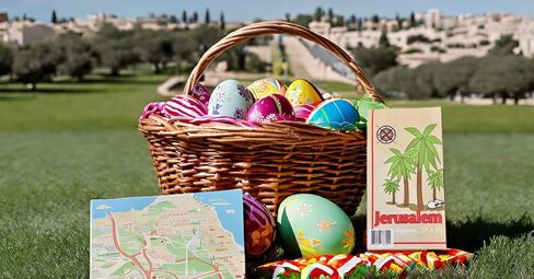 خريطة الكتاب المقدس - كتيب مطوي، خريطة مصورة للأطفال والمراهقين والكبار مع أكثر من 70 موقعًا مشهورًا لقصص الكتاب المقدس في القدس والأراضي المقدسة. خريطة ذات وجهين. يمتد إلى 16 × 21 بوصة ويمكن طيه حتى 4.25 × 8 بوصة، ويناسب معظم الأناجيل القياسية. in Saudi Arabia