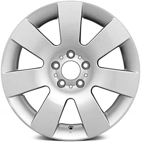 7 I-Spoke Silver Alloy Rim - 5 Lug 120mm Bolt Pattern | 18 x 8 Aluminum Wheel | Restored to OEM - Compatible with 2004-2010 BMW 5-Series in Saudi Arabia