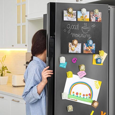 6-Piece Colorful Resin Magnetic Clips for Whiteboard, Locker, and School Use in Saudi Arabia