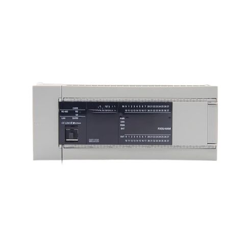 FX5U-64MT MELSEC iQ-F Series PLC 32DI 32DO وحدة تحكم التتابع لتحويل الإشارة الصناعية in Saudi Arabia