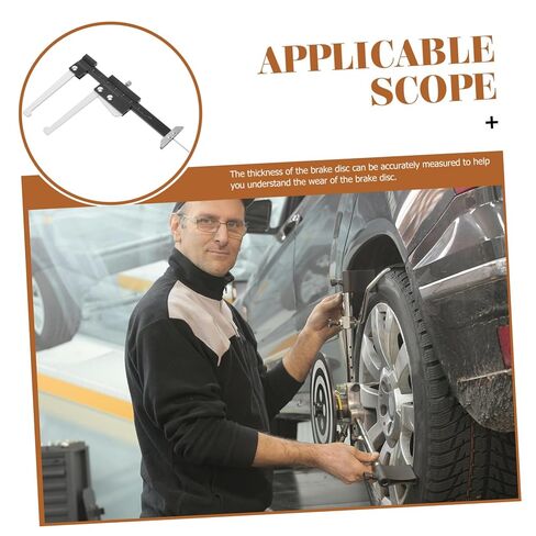 Cabilock Brake Pad Measuring Tool Car Brake Disc Thickness Gauge and Easy to Use Automotive Gauge in Saudi Arabia