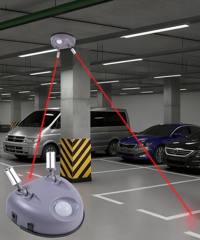 مستشعر وقوف السيارات في المرآب، مساعد وقوف السيارات في المرآب، دليل ركن قابل للتعديل 360 درجة، يمنع سيارتك من الاصطدام بأشياء أخرى، مناسب للمبتدئين في ركن السيارات والعكس in Kuwait