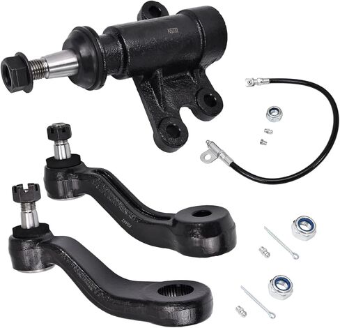 استبدال دعامة الذراع الأمامية من Hex Autoparts لسيارة Chevy GMC C1500 C2500 C3500 K1500 K2500 K3500 سوبربان تاهو يوكون 3 قطع مجموعة دعامة الذراع Pitman & Idler K6447 K6335 K6722 in Saudi Arabia