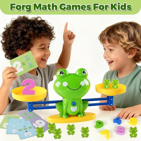 Dinosaur Balance Toy for Kids – Montessori Math Game and Counting Tool for Preschool Learning, Educational Activity Set for 3 Year Old and Up, Cool Classroom Must-Have in Saudi Arabia