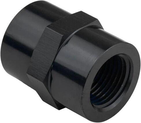 Aluminum1/8(1/4 3/8 1/2 3/4) NPT Female To 1/8(1/4 3/8 1/2 3/4) NPT Female Couplers Straight Fitting Adapter Accessories(WX910-02B) in Saudi Arabia