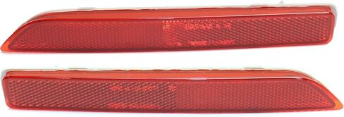 Bumper Reflector Set For 2015-2017 for Nissan for Murano Rear 2-PcsOpens in a window or tab in Saudi Arabia