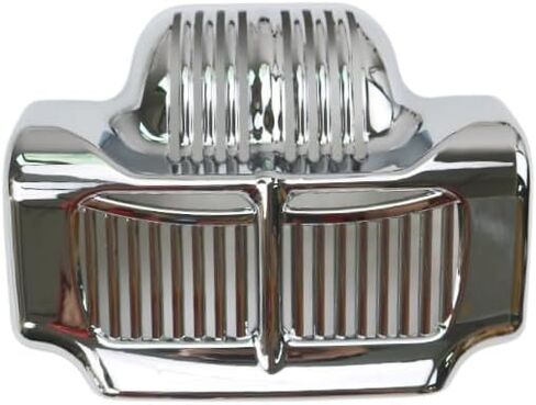 غطاء مبرد زيت الدراجة النارية لـ Harley Touring Street Electra Glide Road King FLHX FLTR FLHT 2011-2016 (كروم) in Kuwait