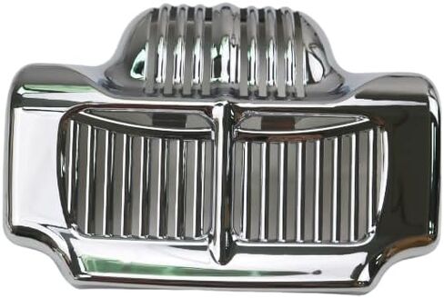 غطاء مبرد زيت الدراجة النارية لـ Harley Touring Street Electra Glide Road King FLHX FLTR FLHT 2011-2016 (كروم) in Kuwait
