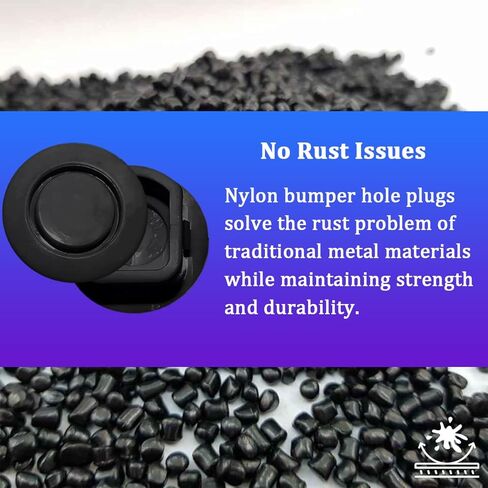 10 قطع من سدادات غطاء فتحة رادار المصد الخلفي للسيارة، غطاء حماية فتحة مصد السيارة، ملحقات بديلة لسدادات فتحة الرادار الخارجية للسيارات، عالمية لشاحنة SUV RV (أبيض/صغير) in Kuwait