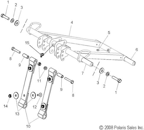 Polaris Snowmobile Limiter Strap, Genuine OEM Part 5413983, Qty 1 in Saudi Arabia