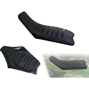 غطاء مقعد ملتف بالكامل لسيارة Honda TRX 250 TRX250 EX/X Sportrax 2006-2020 / جلد ممتاز/مقاوم للماء/مقاوم للبقع (أسود) in Kuwait