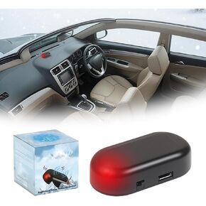 Dodorado Car Interference Antifreeze Instrument, Car Window Rechargeable Anti-Freeze Kit, Rechargeable Windshield De-Icer, Easy Adhesive Mount (8PCS (Black)) in Kuwait