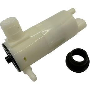 White Windshield Washer Pump with Grommet Fit for Chevrolet Silverado for GMC Sierra 1500 2500 07-13 22818728 15248574 Car Front Water Washer Fluid Pump for GMC Yukon XL for Cadillac Escalade 07-10 in Kuwait