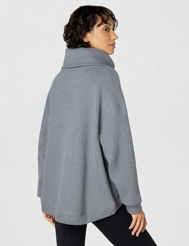 Sweaty Betty Women's Restful Boucle Half Zip Sweatshirt in Saudi Arabia