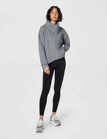 Sweaty Betty Women's Restful Boucle Half Zip Sweatshirt in Saudi Arabia