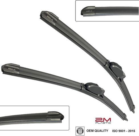 قطع غيار شفرات المساحات الأمامية لذاكرة الوصول العشوائي PROMASTER 1500 2500 3500 2014-2025 زوج 26 "22" جودة ممتازة لجميع المواسم OE 2M بلاستيك in Saudi Arabia