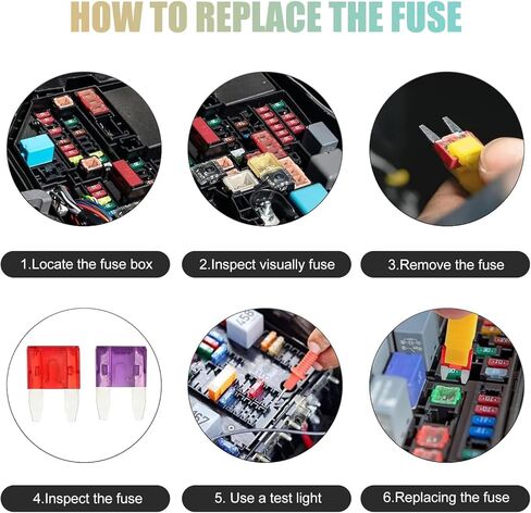 120 PCS Mini Fuse Kit, Car Fuses Assortment Automotive Kit, Mini Blade Fuses with Puller (2A/3A/5A/7.5A/10A/15A/20A/25A/30A/35A), Universal for Most Cars (Multicolored) in Saudi Arabia