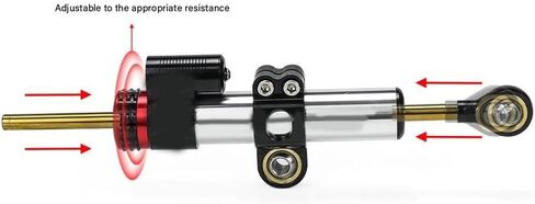 Damper Bracket Kit for Yamaha YZF-R3 YZF R25 R3 YZF R3 MT-03 MT-25 2013 2014 Motorcycle Steering Shock Mount Accessories Anti-Shake Device(Bracket1) in Saudi Arabia