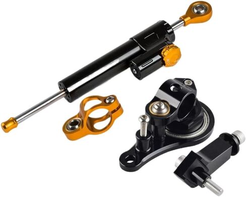 Steering Damper Mounting Bracket Compatible with ZX6R ZX 6R ZX636 Motorcycles 2005 2006 Models Fits Series(SET2) in Saudi Arabia