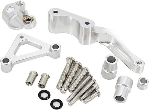 for Ducati Monster 696 795 796 2008 Motorcycle CNC Steering Damper Bracket Anti-Shake Device(Damper n Bracket 3) in Saudi Arabia