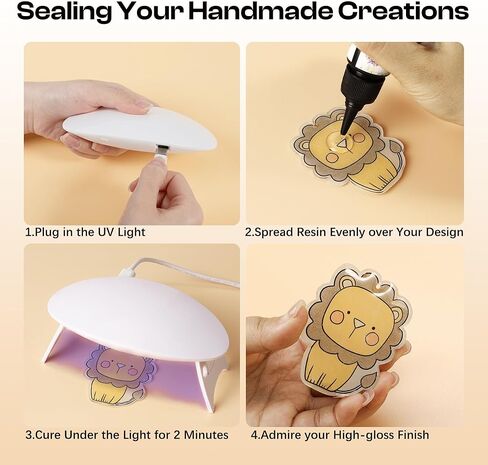 Csyidio 160PCS Shrink Plastic Sheet Kit with 15PCS Shrink Papers, UV Resin, UV Lamp and Keychains Accessories for Kids Craft Ornaments, DIY Key Chains & Christmas Decor in Kuwait