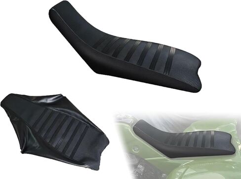 غطاء مقعد ملتف بالكامل لسيارة Honda TRX 250 TRX250 EX/X Sportrax 2006-2020 / جلد ممتاز/مقاوم للماء/مقاوم للبقع (أسود) in Kuwait