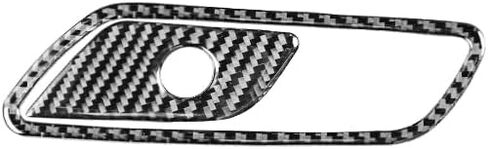 Carbon Fiber Passenger Glove Box Switch Panel for Audi 19-24 A6L/A7, Interior Modification Auto Parts in Saudi Arabia