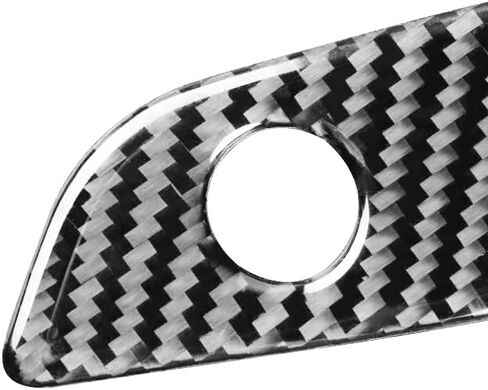 Carbon Fiber Passenger Glove Box Switch Panel for Audi 19-24 A6L/A7, Interior Modification Auto Parts in Saudi Arabia