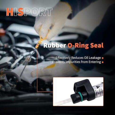 مقياس مستوى زيت ناقل الحركة HiSport - متوافق مع بديل Nissan Altima Rougue 2.5L 31086-JA00A in Saudi Arabia