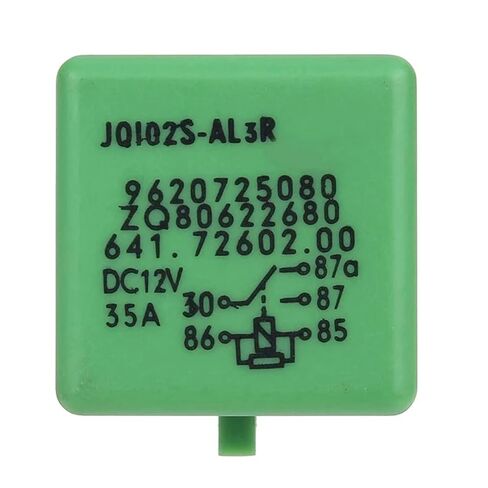 4X 12V 35A 5 Pins Cooling Radiator Fan Relay Green 6547TX for 206 207 306 307 406 407 807 in Kuwait