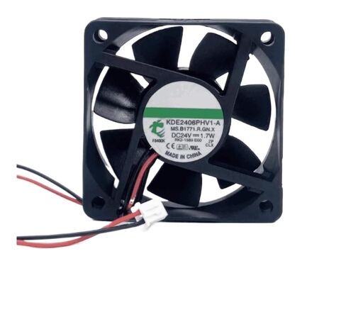 6cm DC24V 1.7w KDE2406PHV1-a 2-Wire Silent Fan 6015 60 * 60 * 15MM in Saudi Arabia