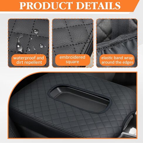 Center Console Cover Compatible with 2015-2022 Chevy Colorado, Armrest Protector with Anti-Scratch Surface, Truck Interior Accessories (for 15-22 Chevy Colorado) in Kuwait