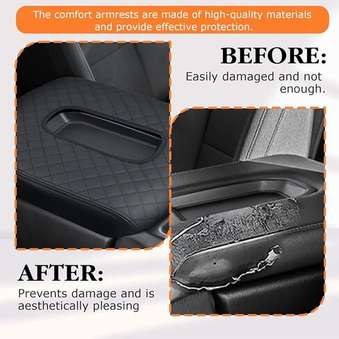 Center Console Cover Compatible with 2015-2022 Chevy Colorado, Armrest Protector with Anti-Scratch Surface, Truck Interior Accessories (for 15-22 Chevy Colorado) in Kuwait