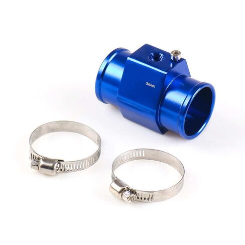 Water Temp Gauge Radiator Temperature Water Temp Joint Pipe Sensor 40mm 38mm 36mm 34mm 32mm 30mm 28mm Hose Adapter(20MM Black) in Saudi Arabia