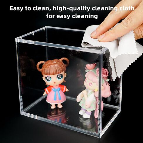 Acrylic Booster Box Protector for PKMN, 5mm Thick UV-Resistant Display Case with 6-Point Magnetic Seal, Stackable Storage for Booster Box case （Single Case） in Saudi Arabia