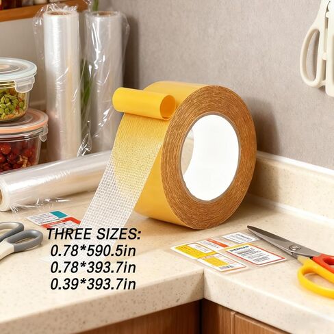 1 PCS Double Sided Tape,Clear Heavy Duty Mounting Adhesive,Double Sided Tape for Crafts and Home Projects, DIY Crafts,Poster in Saudi Arabia