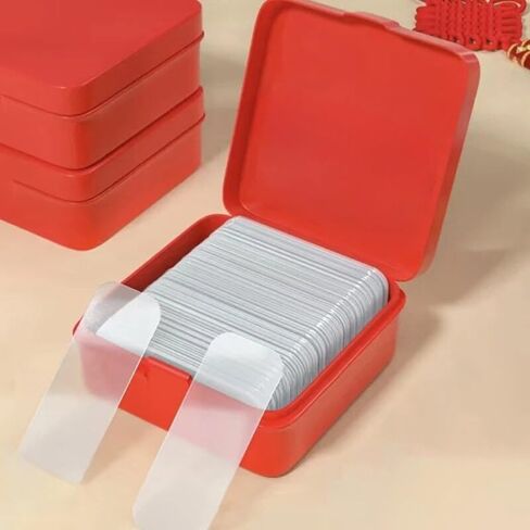 120/240Pcs Reusable Double Sided Tape Transparent Nano Tapes Self Adhesive Waterproof Tapes Seamless Wall Stickers (240PCS-4BOX) in Saudi Arabia