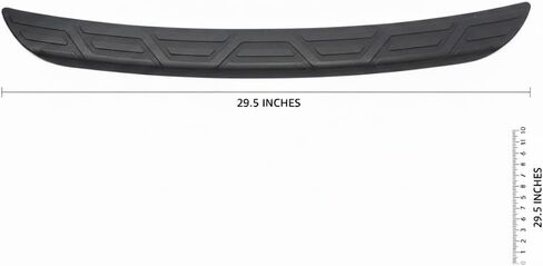 AMWELL Rear Bumper Protector for Corolla 2014 to 2019 Custom Fit Black Scratch Guard Cover Durable Anti Scratch Rear Bumper Shield in Saudi Arabia