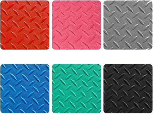 Water/Stain Resistant,PVC Garage Mats Flooring Roll,Thickened PVC Roll Floor Mats，for Under Car, Heavy Duty Parking Mats(Grey,1.3x1m/4.2x3.2ft) in Saudi Arabia