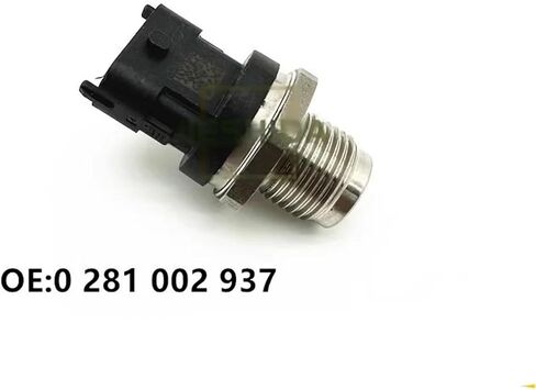 PC200/210/220/240-8 ارتفاع ضغط السكك الحديدية المشتركة مفتاح مستشعر ضغط الوقود 0281002937 ملحق الحفار in Kuwait