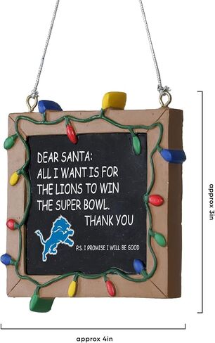 foco Resin Chalkboard Sign Ornament in Saudi Arabia