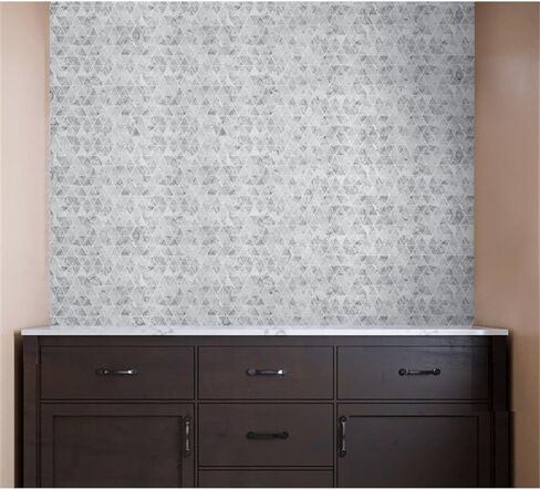 Burgos White Marble Mosaic Floor and Wall Tile (Pack of 11) in Saudi Arabia