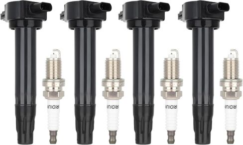 ECCPP UF269 6 ignition coils with 6 iridium Spark Plugs for Chrysler for Dodge Concorde Intrepid Concorde 300 Pacifica Prowler Magnum 2.7L 3.2L 3.5L 2001-2005 3.5L V6 UF269 UF395 in Kuwait