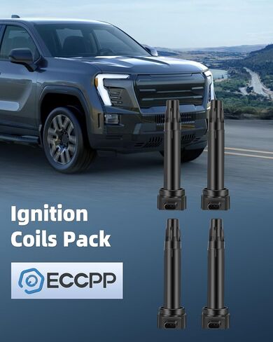 ECCPP UF269 6 ignition coils with 6 iridium Spark Plugs for Chrysler for Dodge Concorde Intrepid Concorde 300 Pacifica Prowler Magnum 2.7L 3.2L 3.5L 2001-2005 3.5L V6 UF269 UF395 in Kuwait