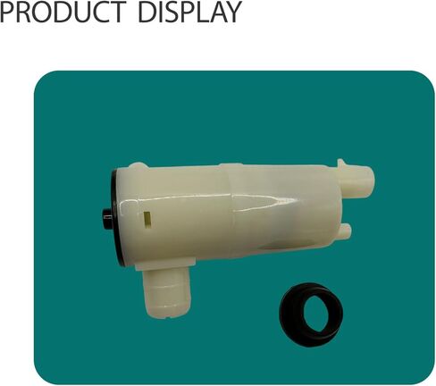 White Windshield Washer Pump with Grommet Fit for Chevrolet Silverado for GMC Sierra 1500 2500 07-13 22818728 15248574 Car Front Water Washer Fluid Pump for GMC Yukon XL for Cadillac Escalade 07-10 in Kuwait