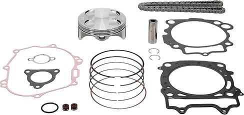مجموعة مكبس Vertex VTKTC23958B متوافقة مع/بديلة لـ Yamaha WR 450 F 2016-2018، YZ 450 F 2014-2017، YZ 450 FX 2016-2018 97 مم قطر الأسطوانة، إزاحة 450 سم مكعب، 96.950 مم ضياء المكبس in Kuwait